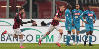 Coppa Italia , Milan -Napoli 2 – 0  si passa il turno ….bene!