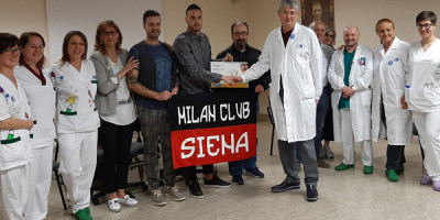 Milan Club Siena , altro anno altra beneficenza…grandi!