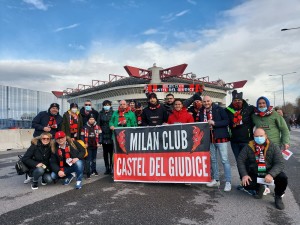 28/11/2021 - Milan | Sassuolo - Prima trasferta Milan Club Castel del Giudice