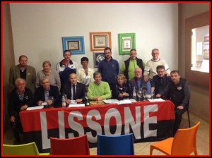 Il Direttivo in carica del Milan Club Lissone.