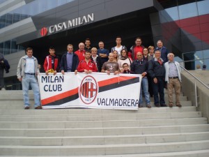 Il Milan Club Valmadrera, domenica 12 ottobre si è recato a visitare casa milan