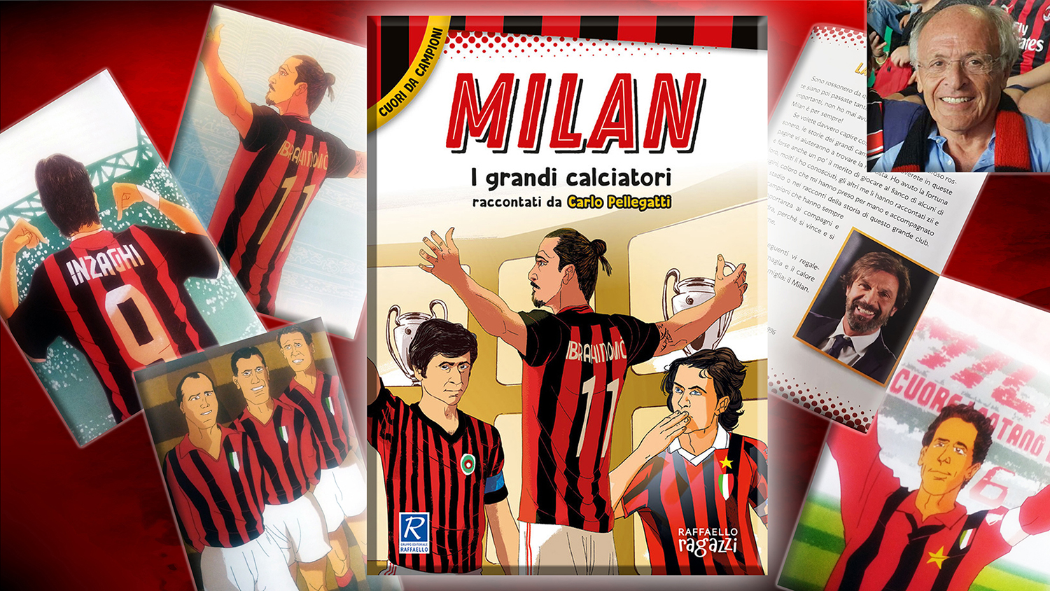 NUOVO LIBRO: “Milan, i grandi calciatori” di Carlo Pellegatti