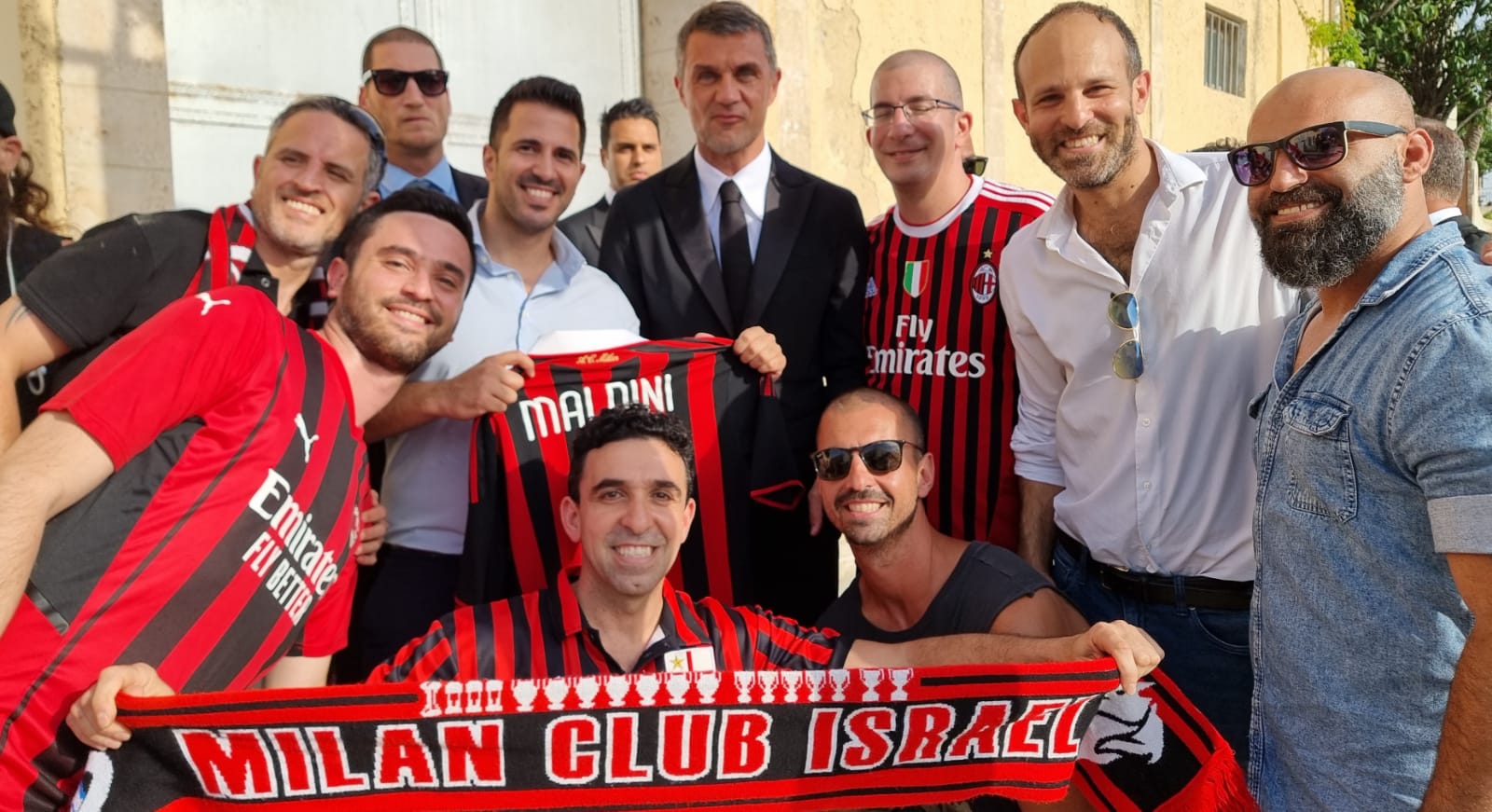 Il Milan Club Israel e Paolo Maldini