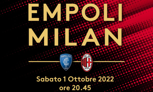 EMPOLI – MILAN _ – _ Info trasferta – URGENTE