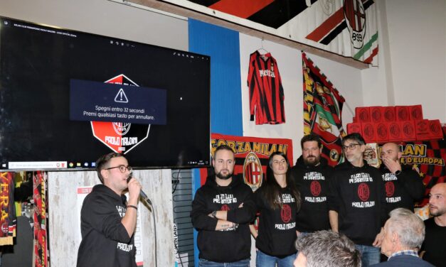 La cena d’inaugurazione del Milan Club Pierantonio “Paolo Maldini”