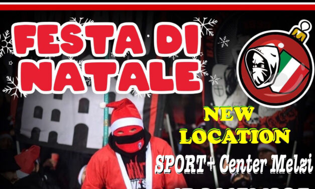 Curva sud: CAMBIO SEDE FESTA