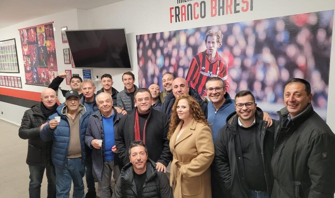 Aria di festa al Milan Club Franco Baresi Ribera