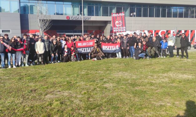 Milan-Tottenham… Milan Club Follia Bisceglie presente!