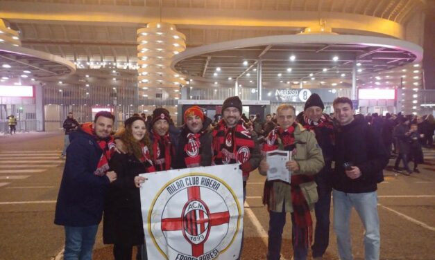 Milan Club Ribera Franco Baresi presente a Milan-Tottenham