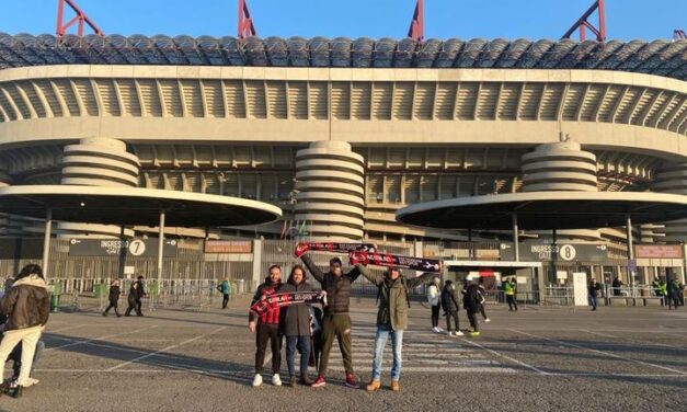 Milan-Tottenham… Milan Club Sessa Aurunca presente