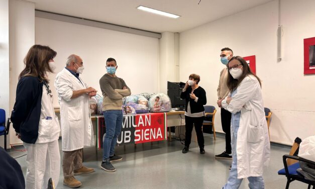Milan Club Siena… e la donazione all’ospedale per mamme e bambini