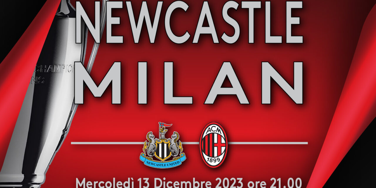 Newcastle-Milan… Finalmente si parte…!!!