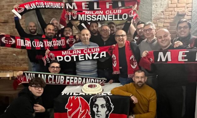 Basilicata Rossonera… tra partita e scambio di auguri