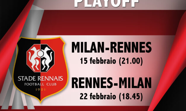 Europa League… Sarà Milan-Rennes