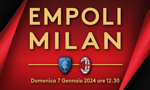 Empoli-Milan _ Info logistiche