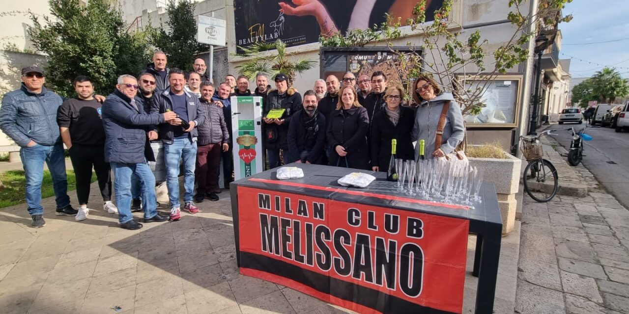 Il grande cuore del Milan Club Melissano