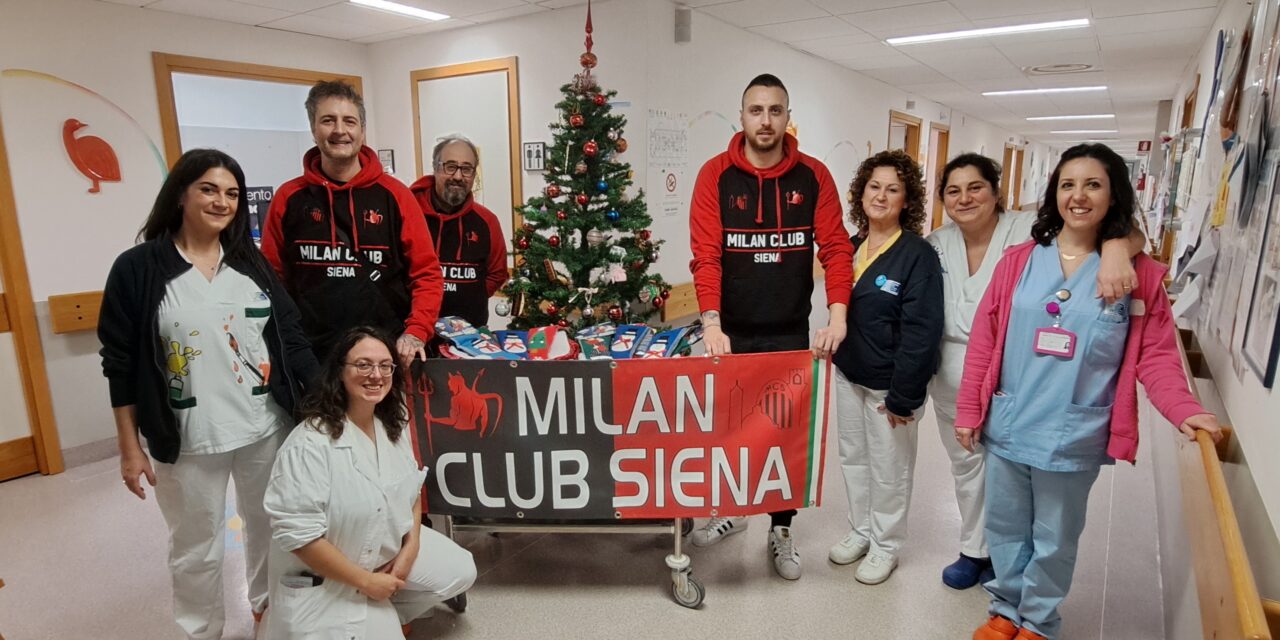 Befana Rossonera per il Milan Club Siena