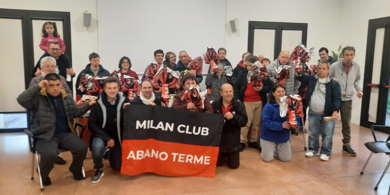 La Pasqua “sociale” del Milan Club Abano