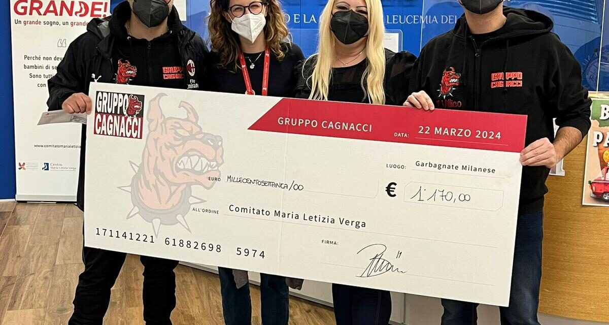 Milan Club Gruppo Cagnacci in festa… senza dimenticare la solidarietà!