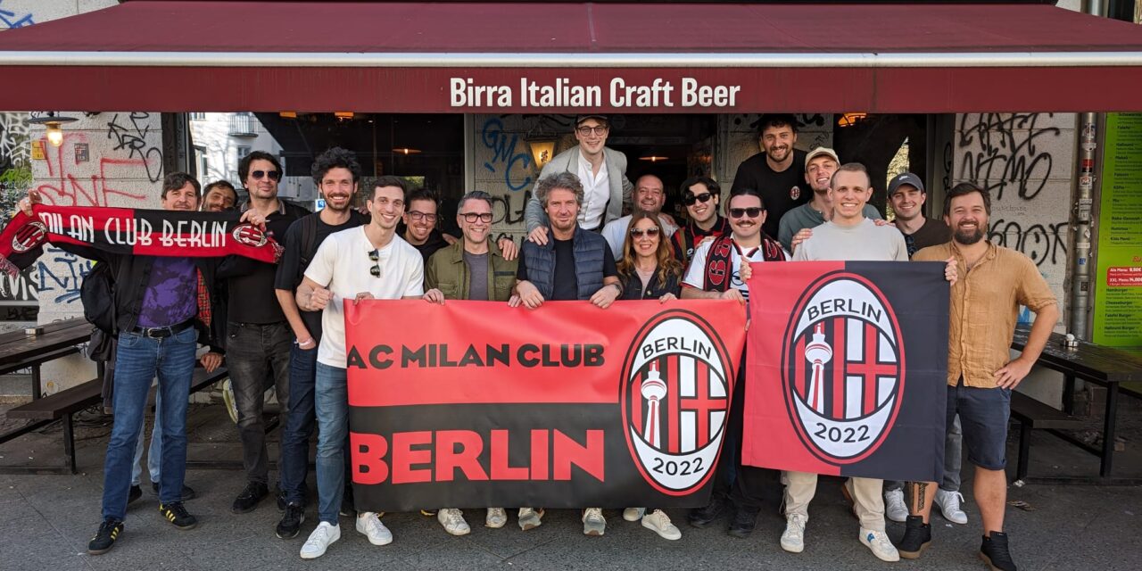 Milan-Lecce – Grande partecipazione al Milan Club Berlino