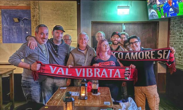 I ragazzi del Milan Club Val Vibrata ospiti del Milan Club Dublino