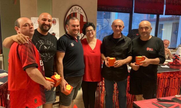 Aria di festa al Milan Club Bassano Bresciano