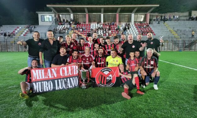 Il Milan Club Muro Lucano trionfa al torneo “Muro A-League”