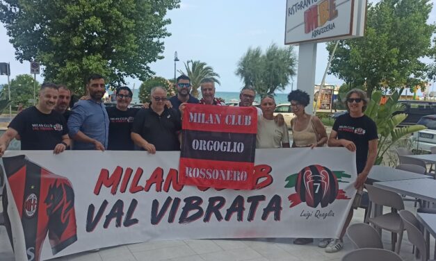 Gemellaggio tra Milan Club Val Vibrata e Milan Club Orgoglio Rossonero
