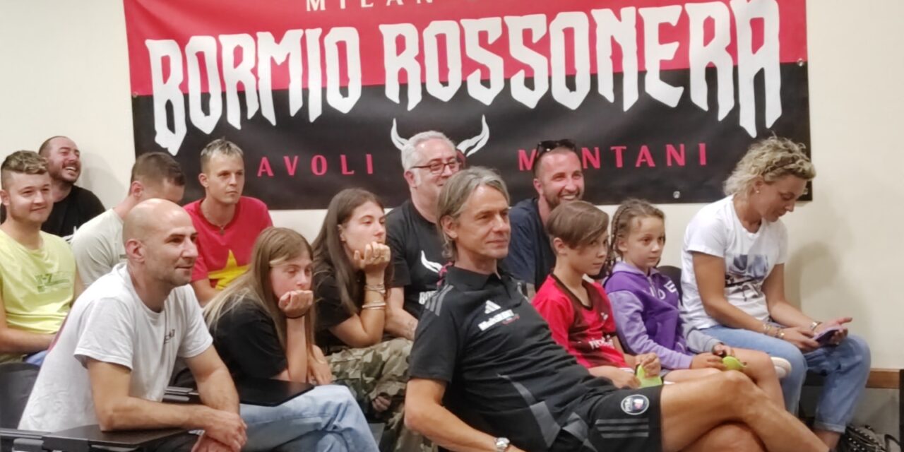 Serata con Pippo Inzaghi per il Milan Club “Bormio Rossonera – Diavoli Montani”