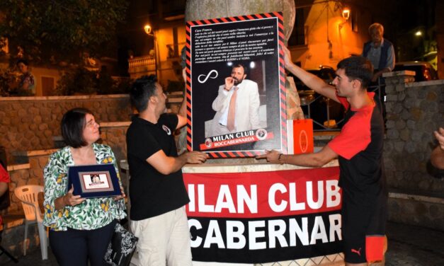 Milan Club Roccabernarda all’insegna del ricordo