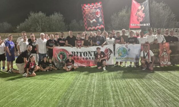 I Milan Club della Puglia per il polo oncologico pediatrico