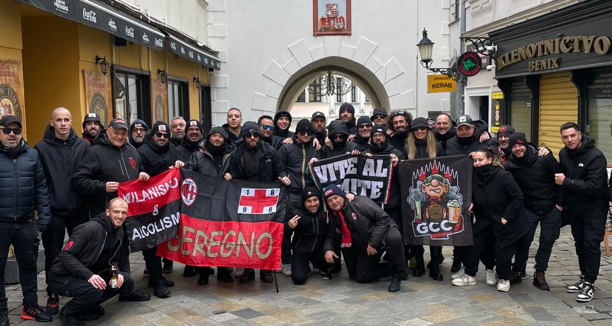 Slovan Bratislava – Milan… I nostri club in trasferta