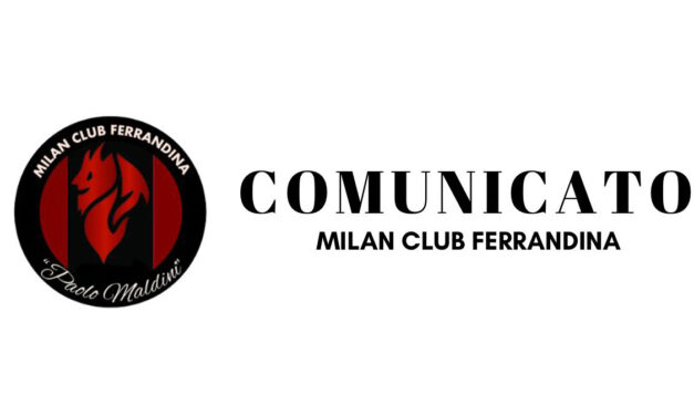 Comunicato Milan Club Ferrandina