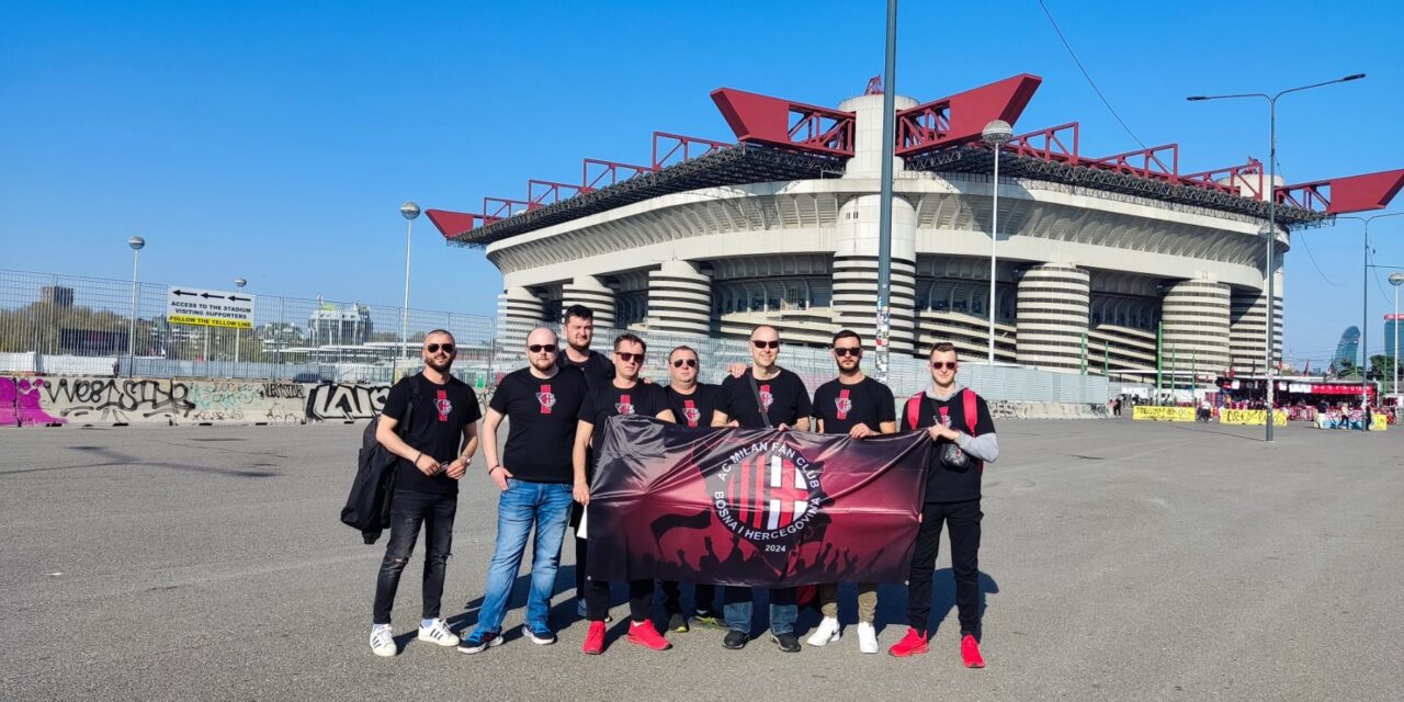 Milan-Fiorentina: Milan Club Bosnia ed Erzegovina presente a San Siro!