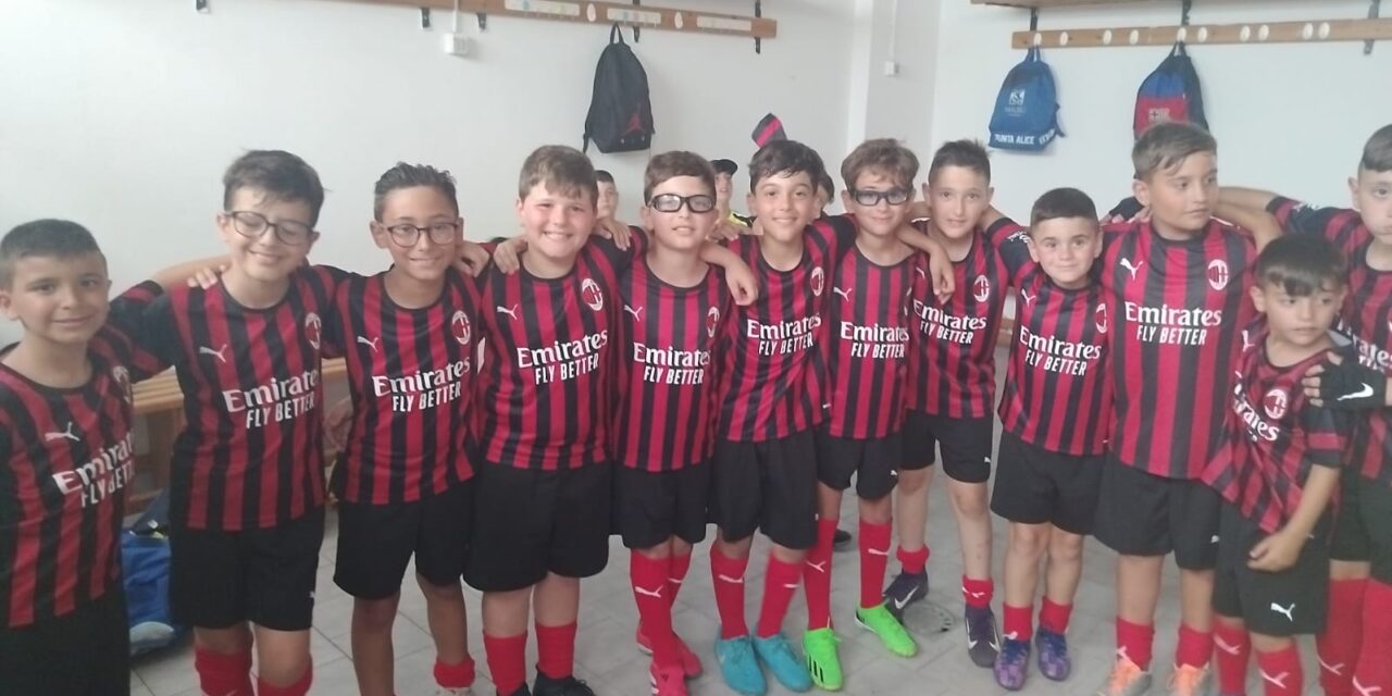 Milan Academy Junior Camp a Punta Alice per la tappa calabese