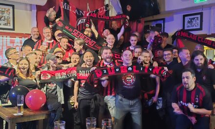Grande festa rossonera a Dublino con Daniele Massaro e la Supercoppa Italiana