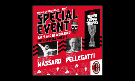 Sabato 9 agosto Dublino si tinge di Rossonero