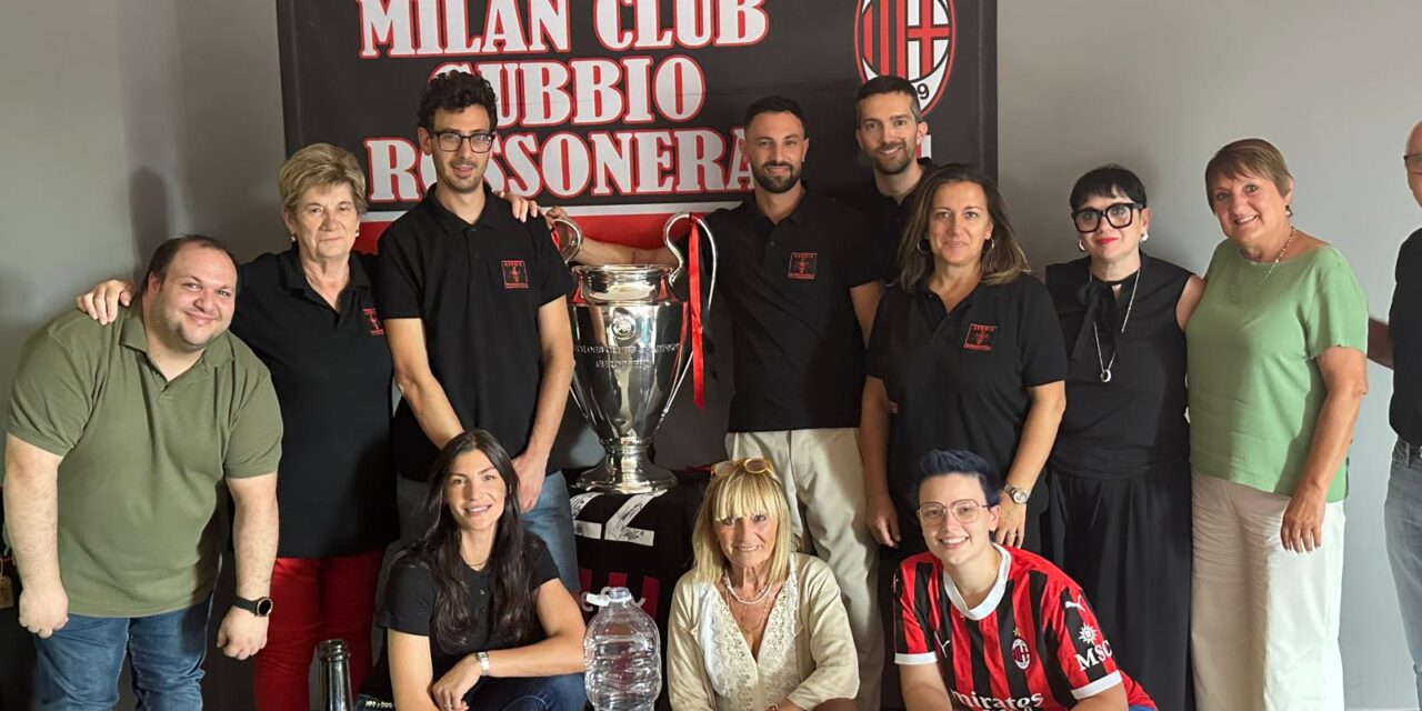 Inaugurata la nuova sede del Milan Club Gubbio Rossonera
