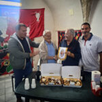 Milan Club San Pancrazio Salentino: auguri al socio decano Pancrazio Risolo