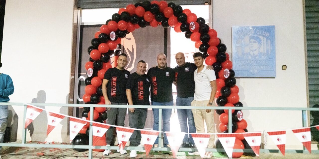 Inaugurazione Milan Club “Ricardo Kakà” di Vibo Valentia