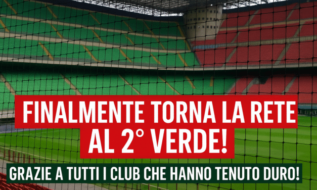 Finalmente la rete al terzo anello verde!