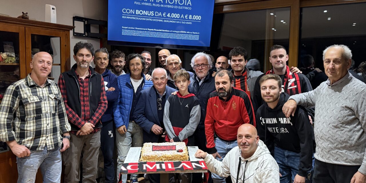 Milan Club Sarnano – Serata di festa rossonera