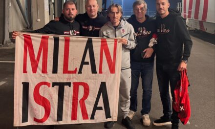 Milan Club Milanistra incontra Luka Modrić a Rijeka