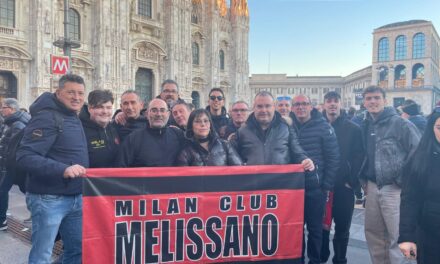 Milan-Lazio… Una giornata indimenticabile per il Milan Club Melissano!