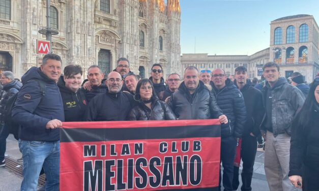 Milan-Lazio… Una giornata indimenticabile per il Milan Club Melissano!