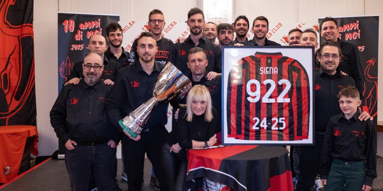Milan Club Siena – 10 anni di amore RossoNero