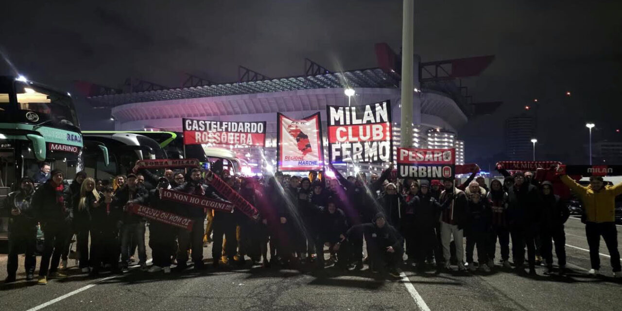 Derby in sede e allo stadio… Il Milan Club Castelfidardo c’è!