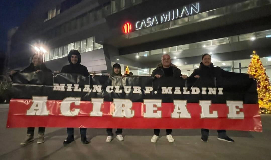 Milan Club Paolo Maldini Acireale presente a San Siro per Milan–Lazio