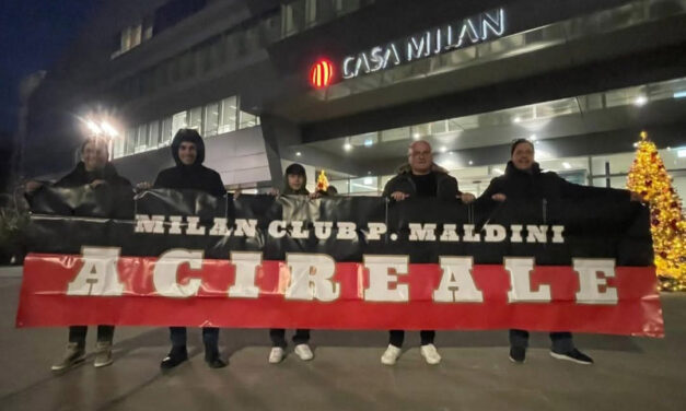 Milan Club Paolo Maldini Acireale presente a San Siro per Milan–Lazio