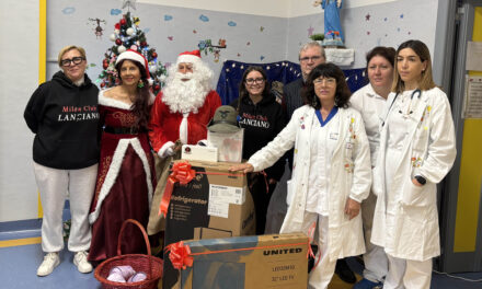 Milan Club Lanciano: donazione al Reparto di Pediatria dell’Ospedale Renzetti di Lanciano